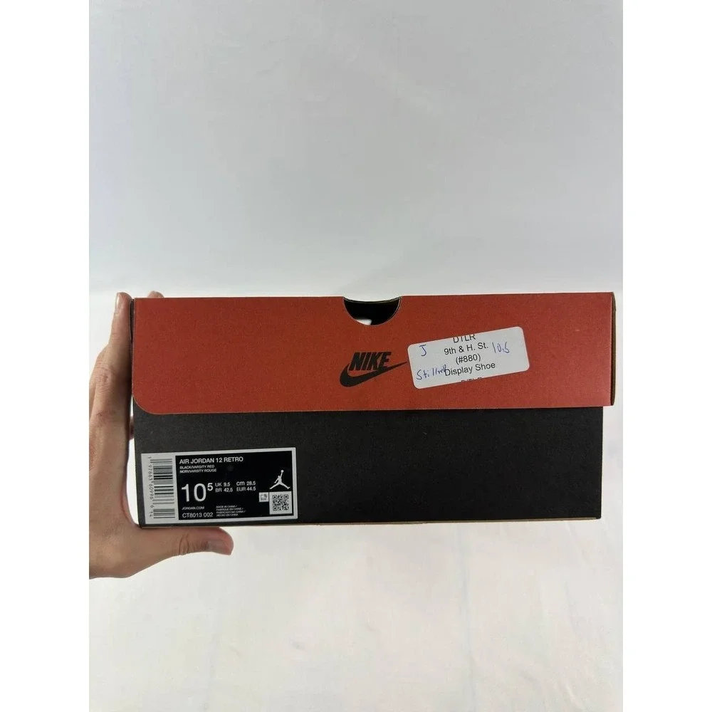 *BOX ONLY* Nike Air Jordan 12 Retro 'Flu Game' 2025 CT8013-002 Size 10.5